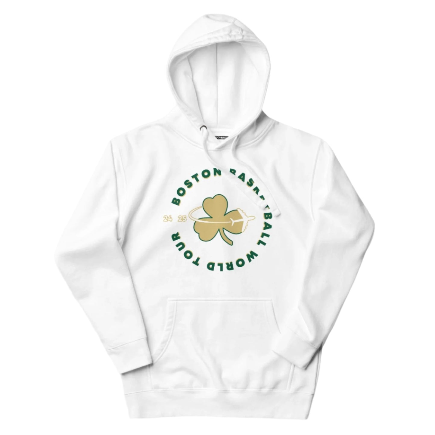 White Celtics World Tour Hoodie