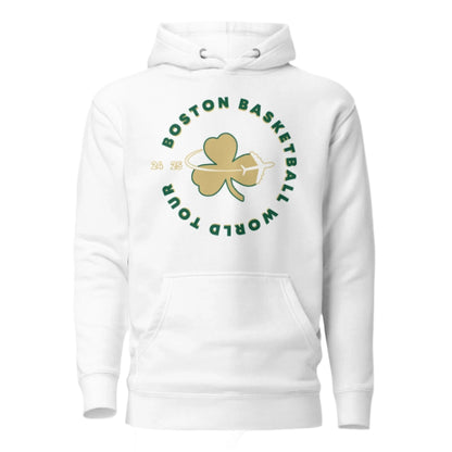 White Celtics World Tour Hoodie